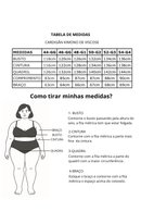 Kimono Cardigan Plus Size Preto com Estampa Elegante – Moda do 44 ao 54