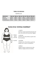 Cropped Plus Size de Laíse Azul Royal claro