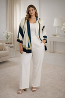 Cardigan/ Kimono Feminino Folha