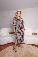 Chemise/Vestido plus size chic e elegante
