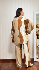 Cardigan/ Kimono Feminino caramelo