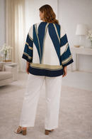 Cardigan/ Kimono Feminino Folha