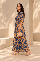 Vestido plus size longo elegante