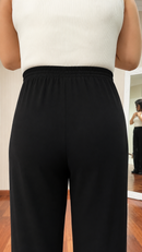 Conjunto Kimono Estampado de Calça Preta – Elegância e Versatilidade do 44 ao 54