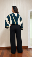 Cardigan/ Kimono Feminino Folha