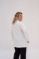Blazer Feminino Plus Size Chic Off