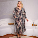 Chemise/Vestido plus size chic e elegante