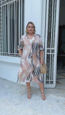 Chemise plus size elegante